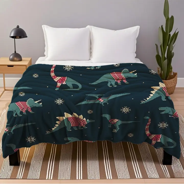 Manta de Franela Multiuso Camuflaje de Noche de Desierto Acolchado Bohemio Resistente al Olor - 1