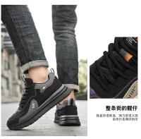 Zapatos Deportivos de Malla de Cuero Versátiles para Hombres 2025 Ligeros, Antideslizantes, Absorbentes de Golpes para Correr - details 2