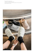 Agujero zapatos de los hombres de verano nuevo desgaste sandalias deportes zapatos de playa sandalias de los hombres de un pie medio bolsa de apoyo cabeza - details 1