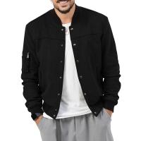 Chaquetas de moda de primavera para hombre, chaquetas informales con cuello levantado, abrigos, chaqueta para hombre - details 7