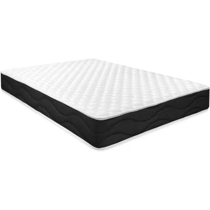 Colchón Viscoelástico Sleep Pro Reversible Dureza Media-Alta, Grosor 20cm, Antiácaros, Antibacteriano, Hipoalergénico 90x190 - 1