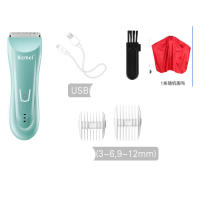 Kemei-cortadora de pelo de bebé para niños, Kit de corte de pelo inalámbrico, recargable e impermeable, cuchilla de cerámica, silencioso, 811 - details 9