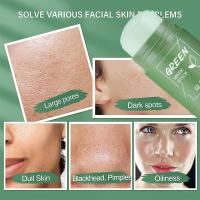 Té verde Original, elimina profundamente los puntos negros, mascarilla de barro para acné, palo, reduce los poros, disipa la crema para el acné, trata las espinillas, cuidado coreano de la piel limpia - details 4