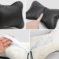 Almohada de Cuello para Coche BUNO de Cuero PU Universal Alivio del Dolor de Cabeza - details 4