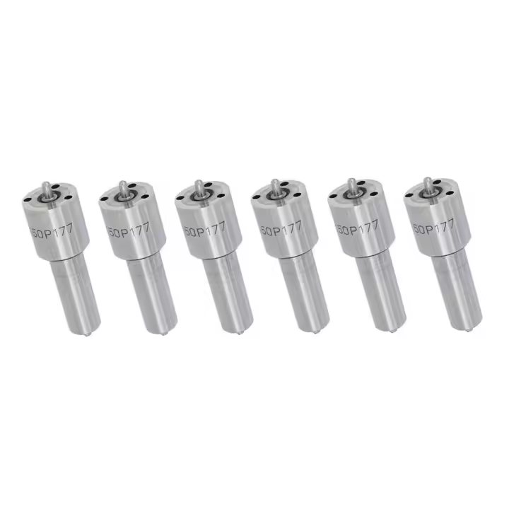 6 piezas Boquillas De Inyectores DLLA150P177 Accesorios Repuestos Automovil Compatibles con Volvo - 1