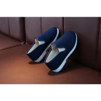 Zapatos de tela Retro Vintage para niños, mocasines casuales tradicionales de estilo chino para actuaciones, vacaciones étnicas suaves - details 18