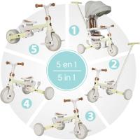 Triciclo Evolutivo para Niños de 5 en 1 Bicicleta sin Pedales para Desde 1 a 5 Años - details 1