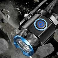 Linterna LED P50 de Alto Brillo Portátil, Impermeable, Carga Recargable por USB, Luz Blanca de 1410lm para el Hogar y al Aire Libre - details 19