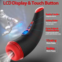 Masturbador masculino automático, máquina de succión, vibrador, calefacción, artículos de masturbación, mamada, suministros para adultos, juguete sexual para hombres - details 2