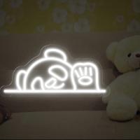 Letrero de neón de Panda, luces Led para el hogar, decoración bonita para dormitorio de niños, fiesta, restaurante, Bar, decoración de pared de zoológico para mascotas, letrero de neón - details 3