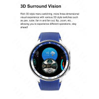 Reloj Inteligente Android iOS 2025 32GB RAM, Pantalla de 1.43 Pulgadas, Reproductor de Vídeo en Tiempo Real, Ritmo Cardíaco, Llamada Bluetooth - details 6