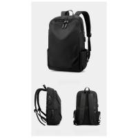 Mochila Escolar para Hombre Impermeable de Nylon, Mochila para Portátil de Computadora con Carga USB, Gran Capacidad para Libros y Viajes al Aire Libre - details 23