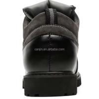 Nuevos botines negros de alta calidad para hombre, zapatos de moda de cuero genuino, cordones lujosos, calidad Wenzhou - details 6
