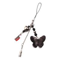 Correa de teléfono Y2K de mariposa negra, cordón de llave de estilo gótico, cadena para teléfono móvil, cordón fresco y dulce, llavero móvil, cordón, regalo de joyería - details 17