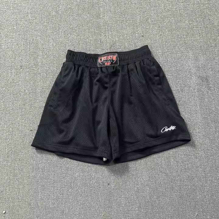 Pantalones cortos deportivos de secado rápido con logo de la tendencia de moda superior de 2025, pantalones casuales de playa de cinco piezas para parejas de verano - 1