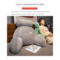 Cojín de noche suave cojín trasero grande almohada sofá cama dormitorio de lectura largo sentado cintura soporte artefacto - details 9