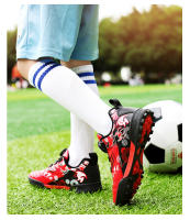 Zapatos de fútbol de marca para niños, zapatillas de fútbol antideslizantes para entrenamiento de campo de césped, tenis de fútbol, zapatillas de fútbol a la moda para niños - details 21
