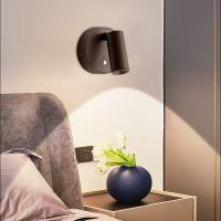 Foco led de carga tipo C sin perforación magnética, luz minimalista para hotel, lámpara de noche de lujo, foco de fondo para sala de estar - details 1