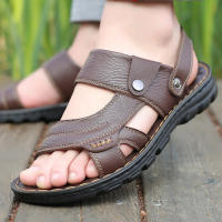 Sandalias Hombre de Cuero con Punta Cerrada - Ajustables, Resistentes al Agua y Antideslizantes, para Pesca, Playa y Viajes de Verano - details 3