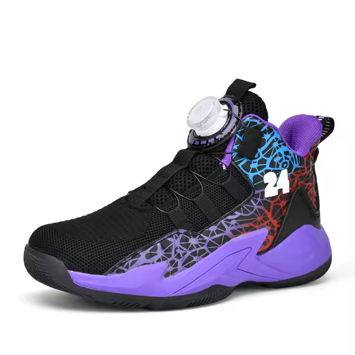 Zapatillas de Baloncesto para Niños Alta Comodidad, Antideslizantes, Entrenamiento al Aire Libre, Zapatos Deportivos de Moda - 1