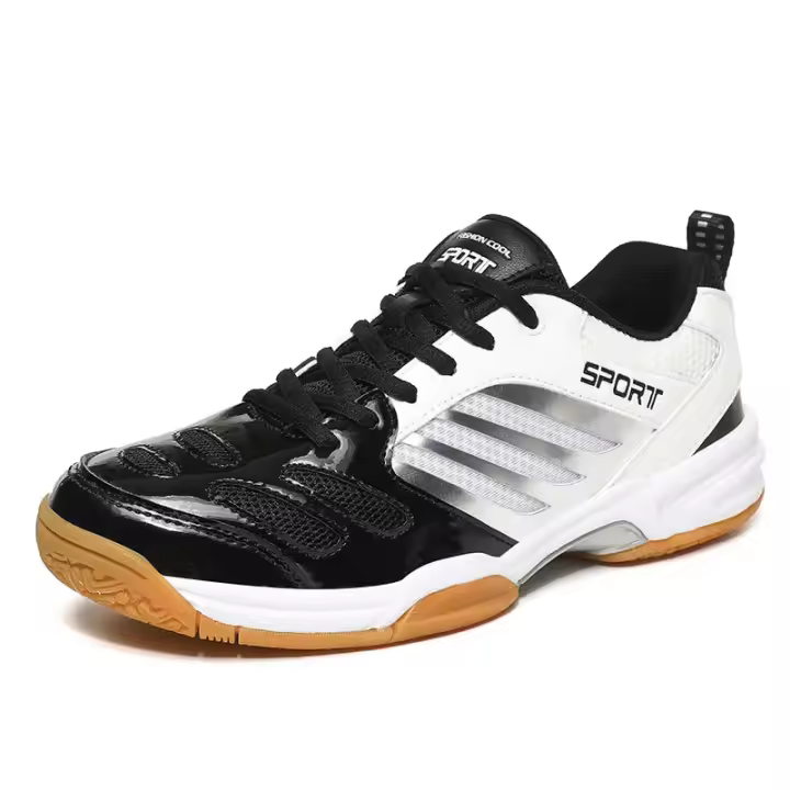 Zapatos de bádminton, zapatillas de tenis de cancha para entrenamiento de voleibol, interior y exterior, profesionales, para hombres y mujeres, deporte transpirable de gran tamaño - 1