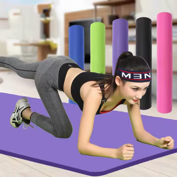 Esterilla de Yoga antideslizante, almohadilla gruesa para hacer ejercicio, 171cm✖-61cm, Z075 - 1