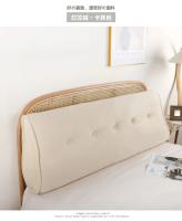 Cojín de Descanso de Cama Triangular Suave Almohada de Lectura Grande con Almohada de Espalda para Adultos - details 16