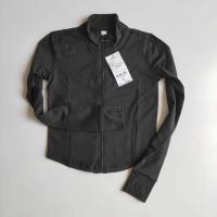 Chaqueta deportiva para mujer, abrigo deportivo para correr, camisetas de manga larga para Fitnes, camisa de Yoga con cremallera, chaqueta de entrenamiento, ropa de gimnasio, ropa deportiva para exteriores - details 1