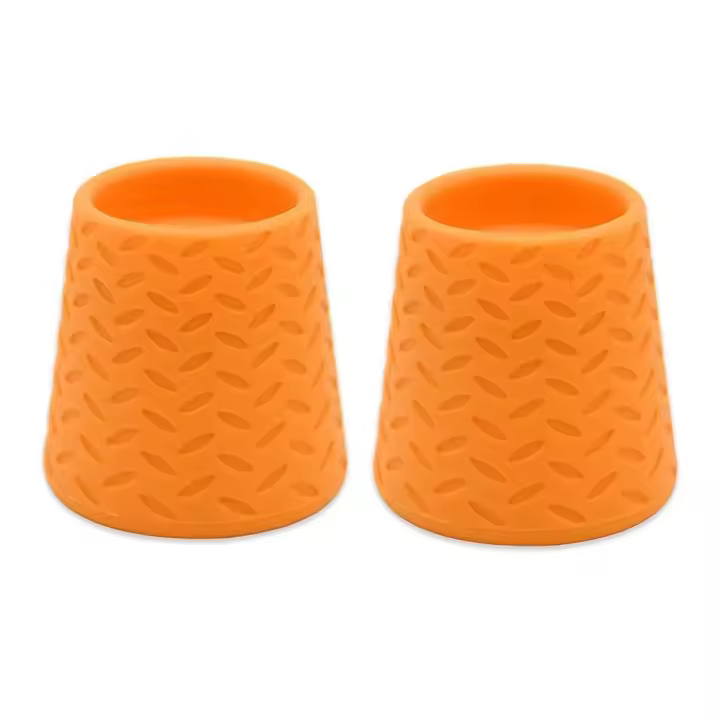 Cabezales de ducha portátiles con aspersor para mascotas, grifo de baño para perros de lavado rápido de silicona, pulverizador de limpieza práctico y reutilizable para pata de perro, 2 uds. - 1