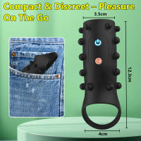 Anillo de Vibración para Hombro Juguete Sexual para Adultos Estimulación de Punto G - details 9