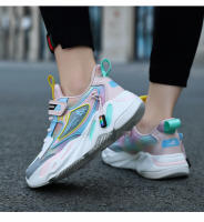 Zapatos de marca para niños, zapatillas de deporte para niñas, zapatos deportivos transpirables para niños, zapatillas de tenis cómodas informales de color rosa a la moda para uso diario - details 14