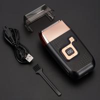 Maquinilla de afeitar eléctrica inalámbrica para hombres, afeitadora de aseo lavable, recargable por USB afeitadora recíproca, regalos para hombres - details 4