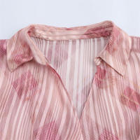 OUWU- Nuevo Abrigo Para Mujer: Blusa Frontal Con Detalles Plisados, Mangas Largas Y Dobladillo Asimétrico Para Un Look Moderno - details 3