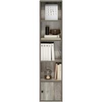 Biblioteca de 5 Niveles con 1 Puerta de Almacenamiento, Blanco - details 48