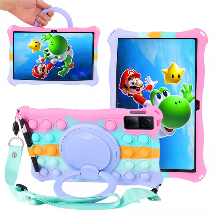 Funda de silicona suave para Xiaomi Pad Ajuste para 5, 6, 11, para Redmi Pad 10.6 pulgadas - 1