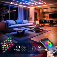 WIFI Bluetooth APP Control 5050RGB Led Strip Lights With power supply  Strip Lamp Backlight Tape Ribbon Decor For Room Wall TV - details 1