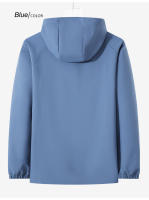 Chaqueta de Senderismo Impermeable Unisex CHRLCK A Prueba de Viento, Anti-embebellecer, Ideal para Acampar, Cazar, Correr, Trekking, Pesca - details 9