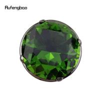 Bastón De Paseo Plateado Con Diamante Verde Artificial, Elegante bañador Decorativo Retro, De Lujo Para C - details 5