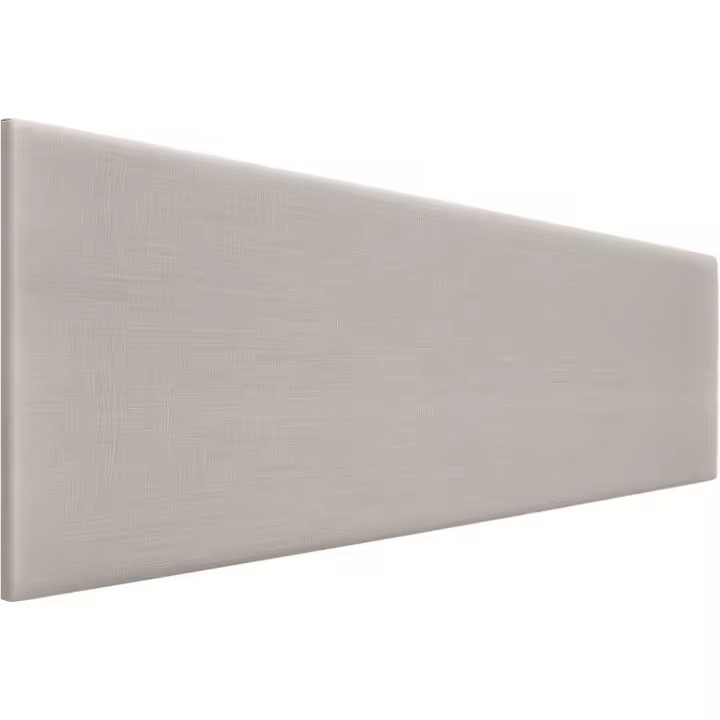 Trenza Natural de Lino Diseño Moderno para Dormitorio Tendencia en Blanco (160cm) - 1