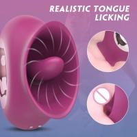 9 modos de vibración lengua lamiendo pezón Vagina orgasmo chupando masajeador juguete sexual estimulante productos para adultos masturbador para mujeres - details 5