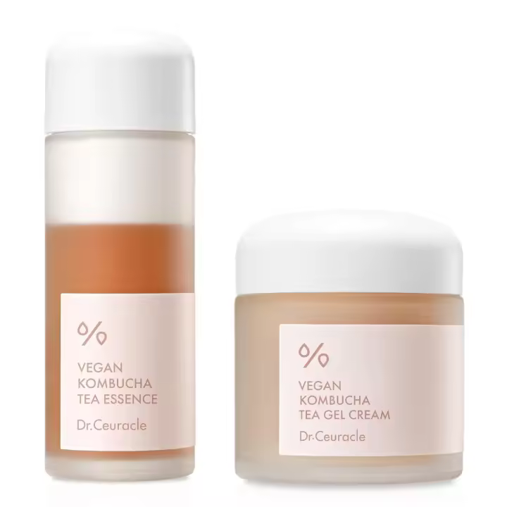 Dr.Ceuracle caliente |   Esencia de té de Kombucha vegana + crema en gel - 1