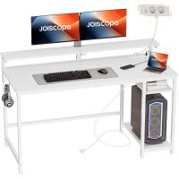 Escritorio de Ordenador con Soporte para Monitor Almacenamiento Reversible y Ganchos Para Juegos - details 18