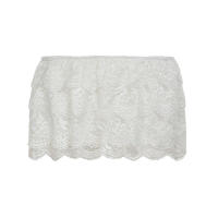 BUNO-Minifalda de encaje floral para mujer Y2k de cintura baja en capas con volantes Falda corta plisada de una línea Falda interior de encaje medio resbalón - details 6