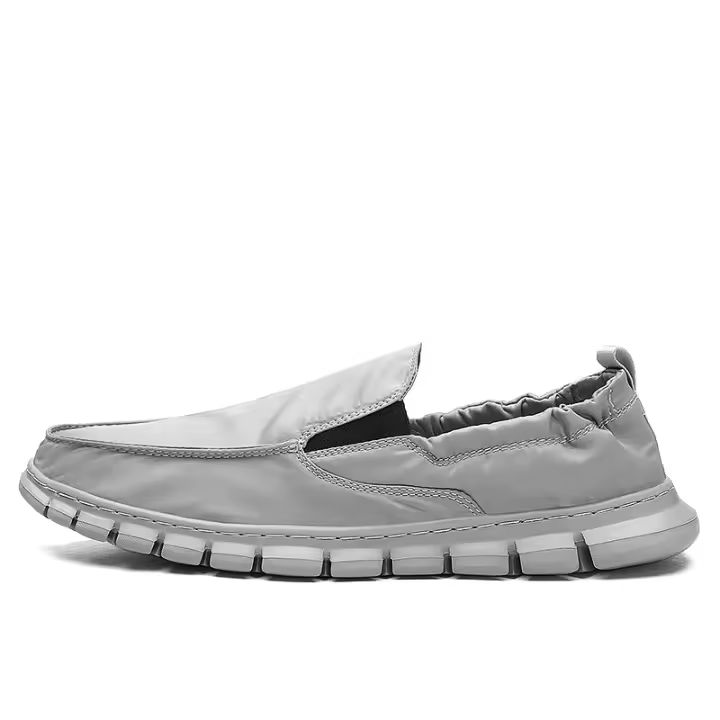 Zapatos de tela viejos de Beijing de un pedal transpirables para hombres zapatos de hombre de tela paraguas. - 1