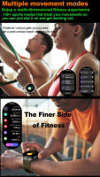 Reloj inteligente con seguimiento GPS para hombre, dispositivo resistente al agua de 2024 pulgadas, HD, Bluetooth, llamadas, 1,85 mAh, 3ATM, deportivo, Fitness, novedad de 710 - details 9