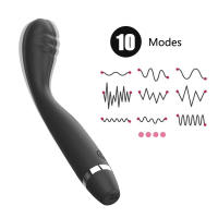 Vibrador de punto G para principiantes para mujeres, 10 segundos para orgasmo, vibraciones en forma de dedo, estimulador de clítoris y pezón, Juguetes sexuales para adultos, 1 ud. - details 11