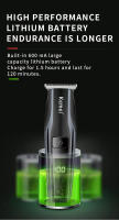 Kemei-cortadora de pelo profesional para hombres y niños, máquina de corte de barba, recargable, con pantalla LED - details 5