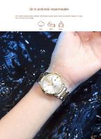 Nuevo reloj delgado mujer impermeable luminoso reloj de lujo - details 9