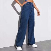 Nuevos jeans de mujer, pantalones de mezclilla rectos de cintura alta y ajuste slim para mujer - details 2