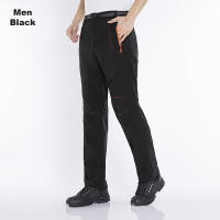 LNGXO Pantalones de Vellón para Invierno Cálido, Impermeable, Suave y a Prueba de Viento para Senderismo, Acampada, Escalada, Esquí Gris - details 12